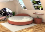 Круглая кровать «Амата»
